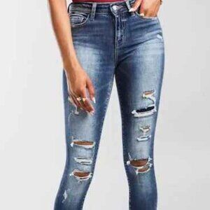Buckle Bridge by GLY Skinny Jeans